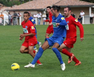 Mathieu Marie et Jamal Kharbouch, les deux buteurs du match.