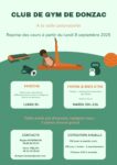 Monochrome Green and Orange Illustration Fat Loss Poster